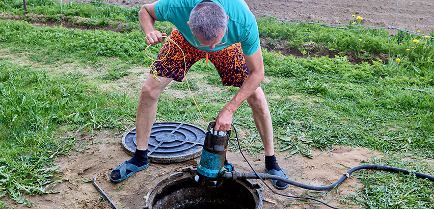 Sewage Ejector Pump Installation in Garden City