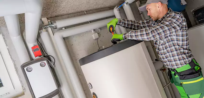 Gas Water Heater Gas Valve Replacement in Garden City