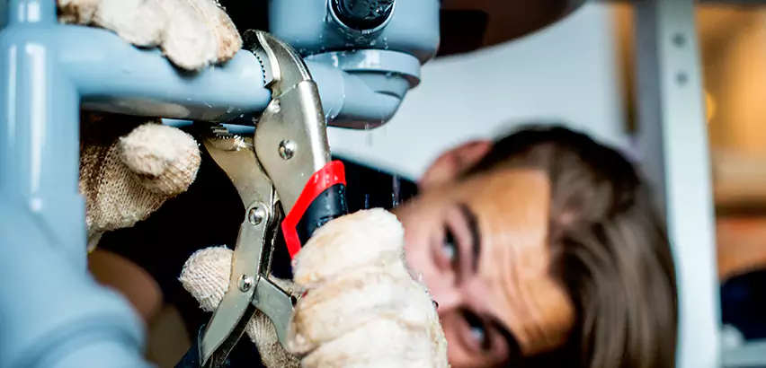 New Construction Bathroom Plumbing in Garden City